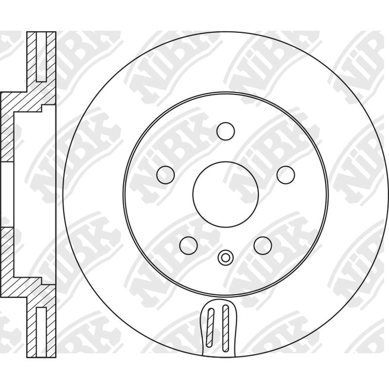 NIBK Rotor RN2118V 338mm x 30min