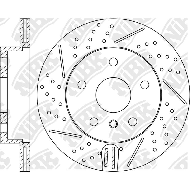NIBK Rotor RN2126DSET 345mm x 24min
