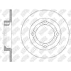 NIBK Rotor RN2129 215mm x 10min