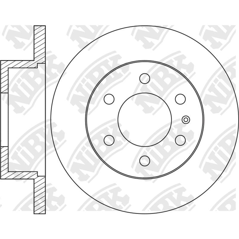 NIBK Rotor RN2135 298mm x 18min
