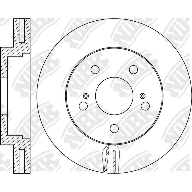 NIBK Rotor RN2138V 280mm x 30min