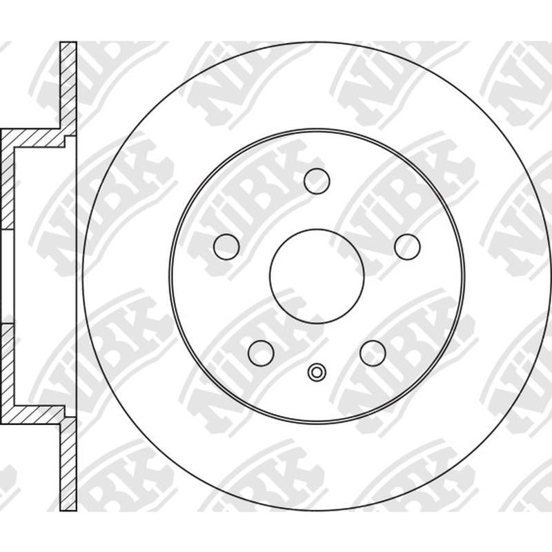 NIBK Rotor RN2141 316mm x 11min
