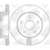 NIBK Rotor RN2143V 320mm x 22min