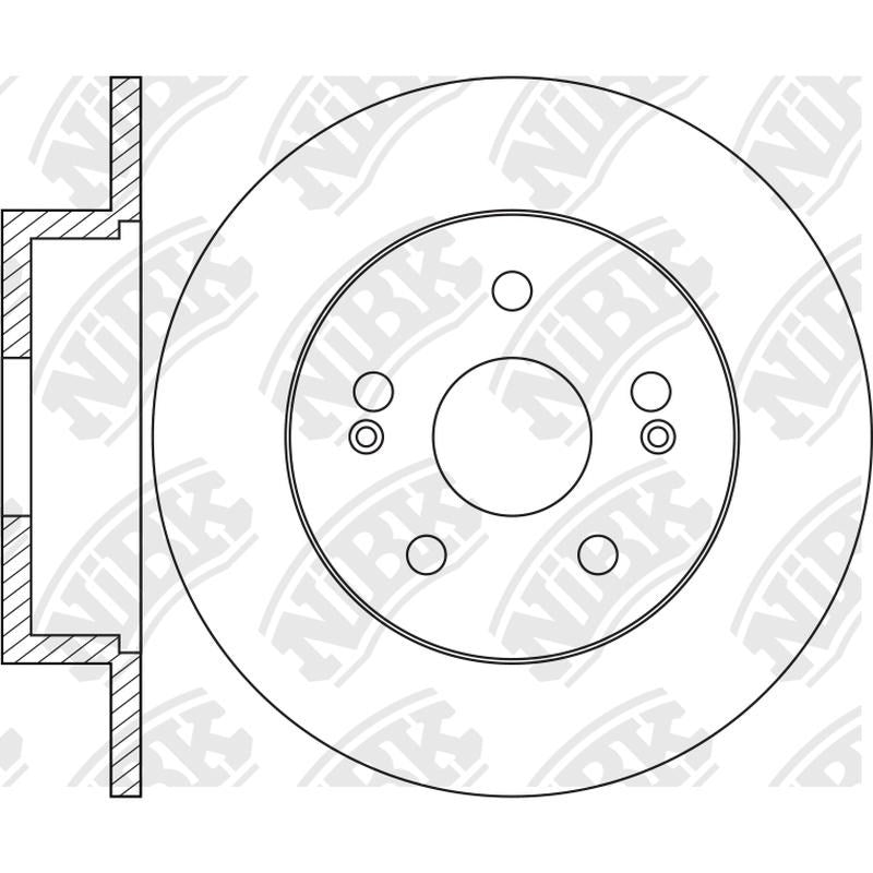 NIBK Rotor RN2148 314mm x 13min