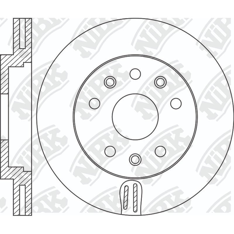 NIBK Rotor RN2160V 304mm x 28min