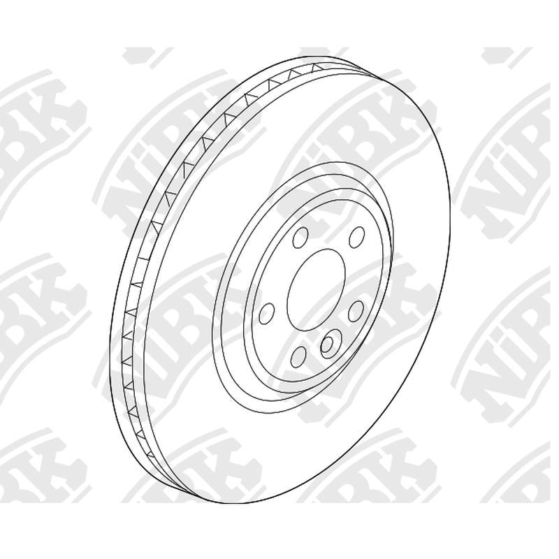 NIBK Rotor RN2164V 350mm x 32min