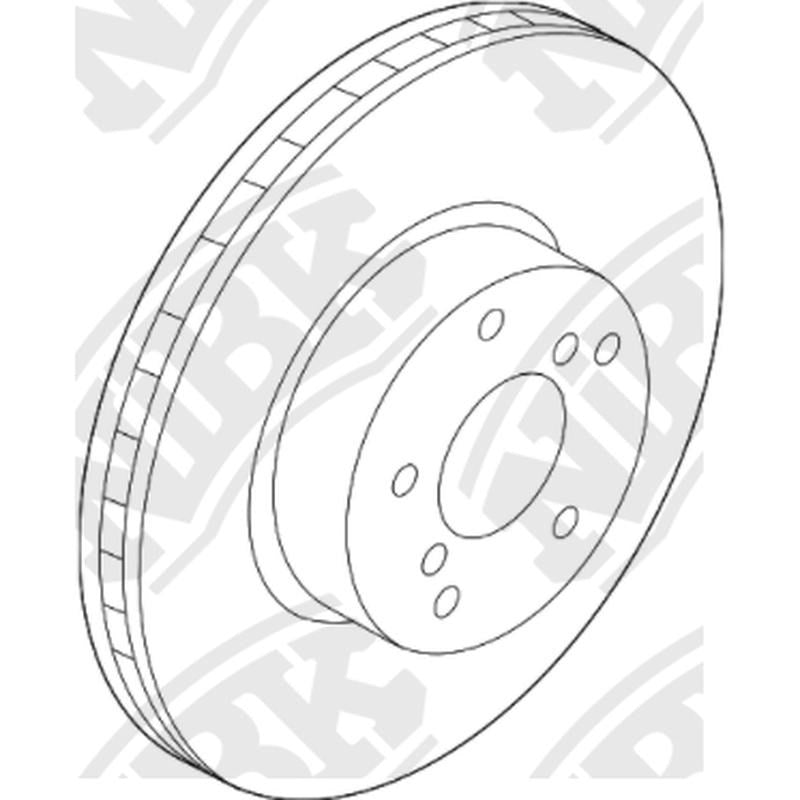 NIBK Rotor RN2166V 294mm x 24min