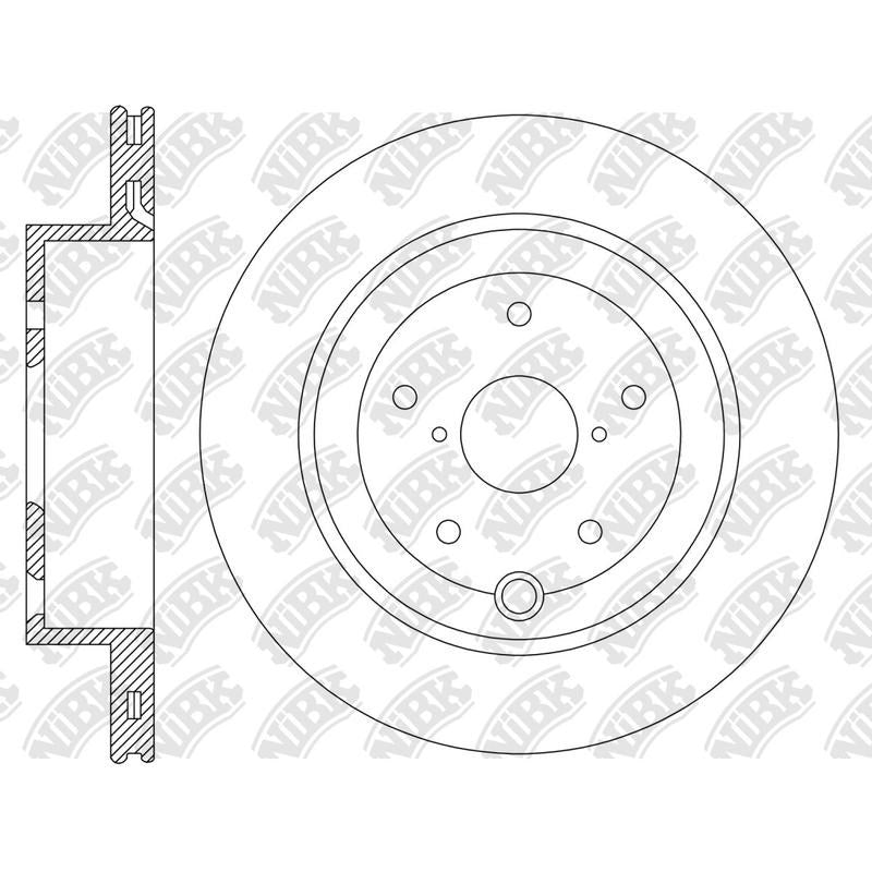 NIBK Rotor RN2167V 316mm x 20min