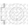 NIBK Rotor RN2167V 316mm x 20min