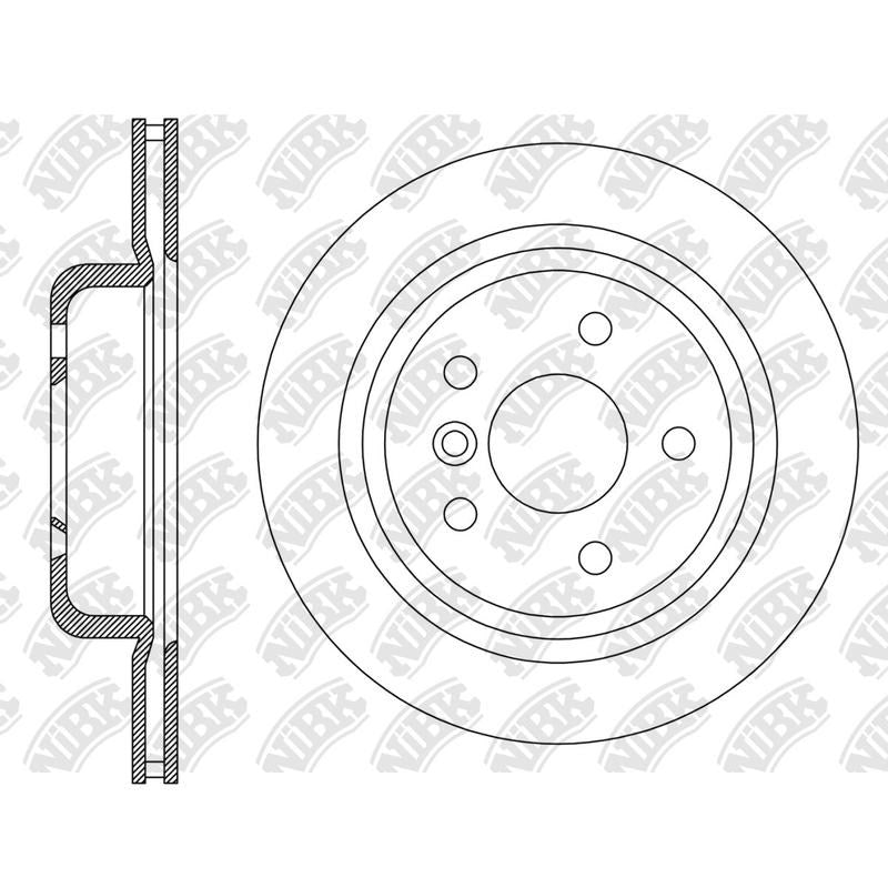 NIBK Rotor RN2172V 345mm x 24min