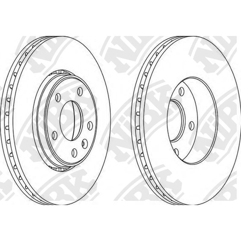 NIBK Rotor RN2173V 305mm x 28min