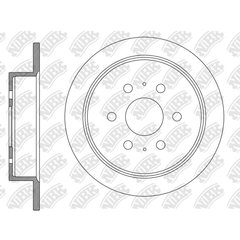 NIBK Rotor RN2176 312mm x 12min