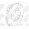 NIBK Rotor RN2177V 325mm x 30min