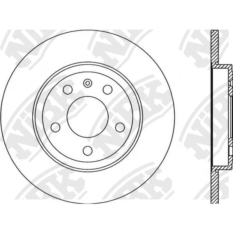 NIBK Rotor RN2178 288mm x 12min