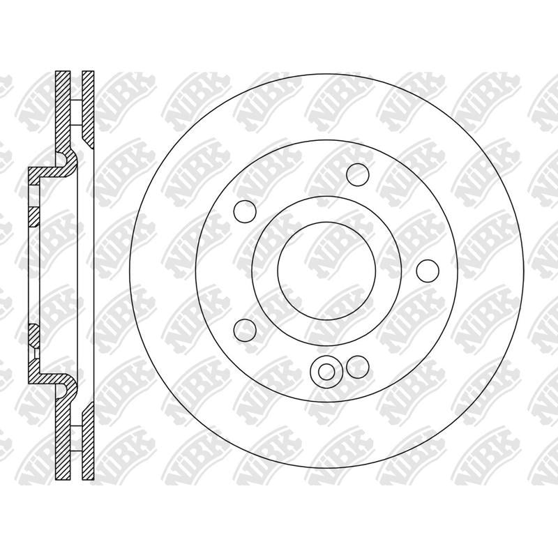 NIBK Rotor RN2182V 295mm x 24min