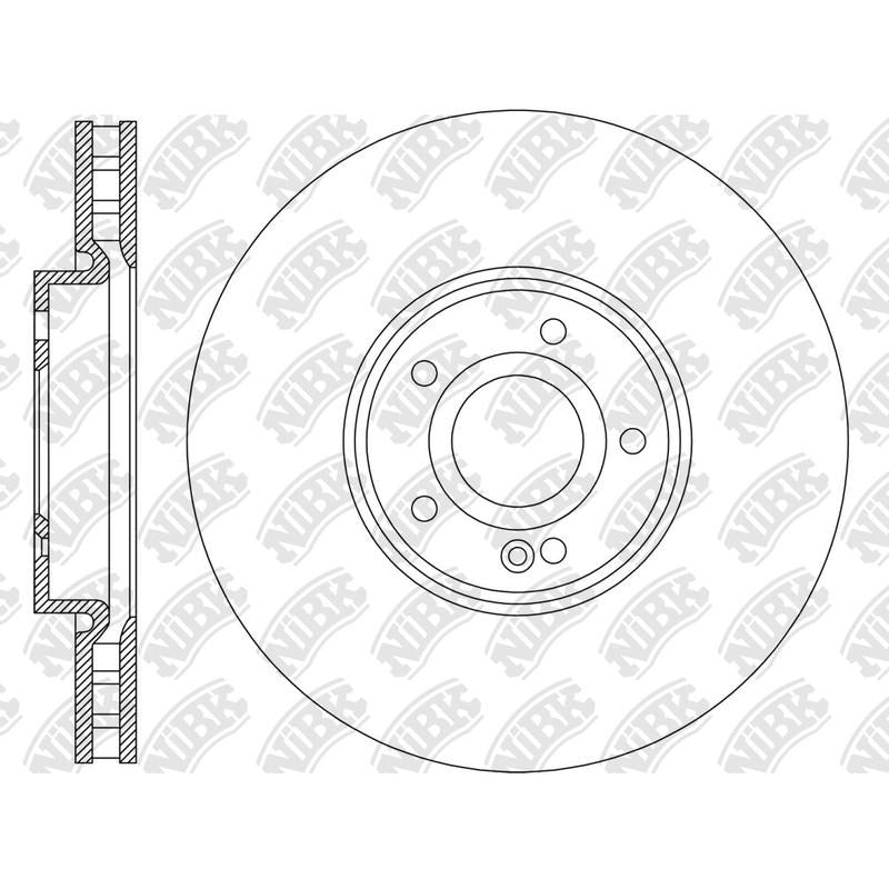 NIBK Rotor RN2196V 318mm x 30min
