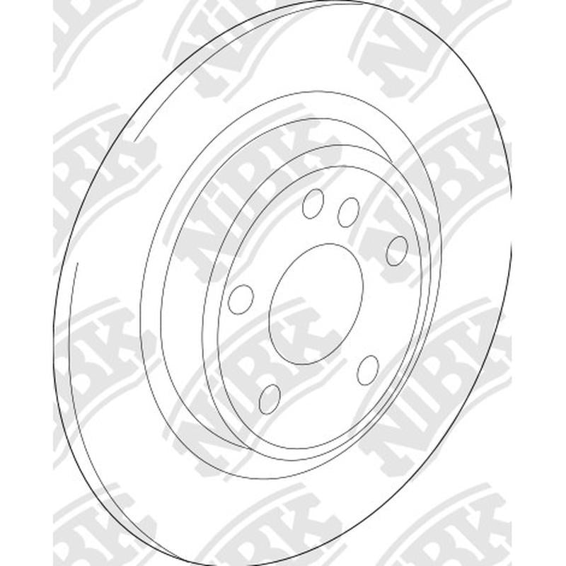 NIBK Rotor RN2197 295mm x 12min