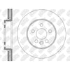 NIBK Rotor RN2198V 300mm x 22min