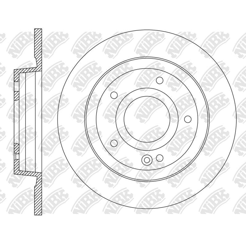 NIBK Rotor RN2201 320mm x 12min