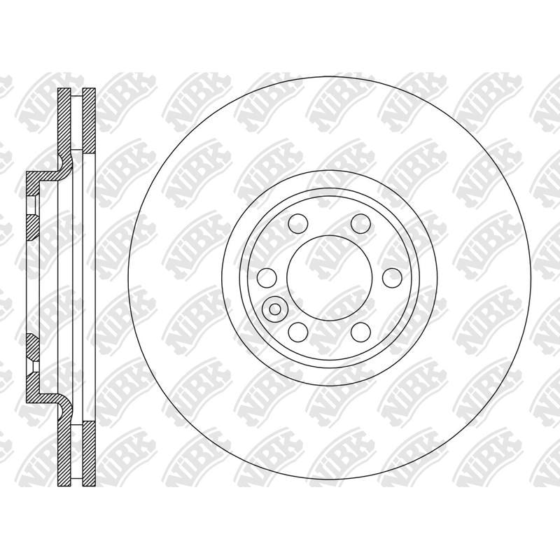 NIBK Rotor RN2211V 325mm x 29min