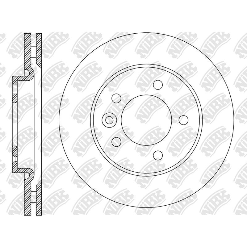NIBK Rotor RN2216V 321mm x 30min