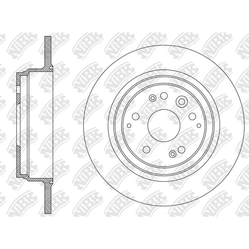 NIBK Rotor RN2226 282mm x 9min