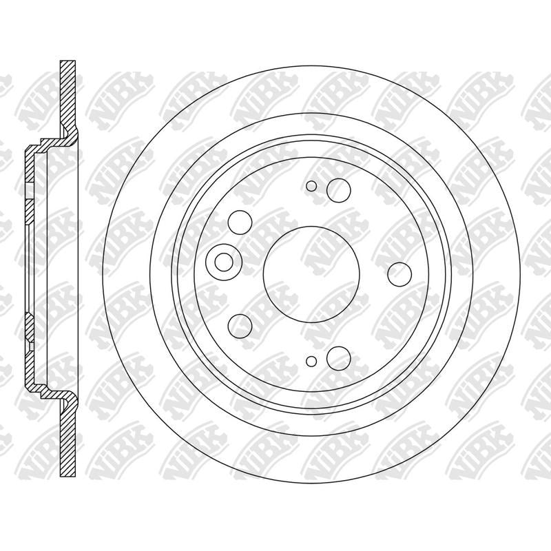 NIBK Rotor RN2228 310mm x 10min