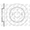NIBK Rotor RN2229 284mm x 10min