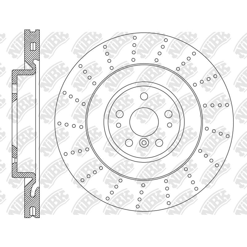 NIBK Rotor RN2239DSET 350mm x 32min