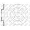 NIBK Rotor RN2253V 317mm x 18min