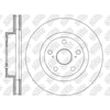 NIBK Rotor RN2254V 275mm x 22min