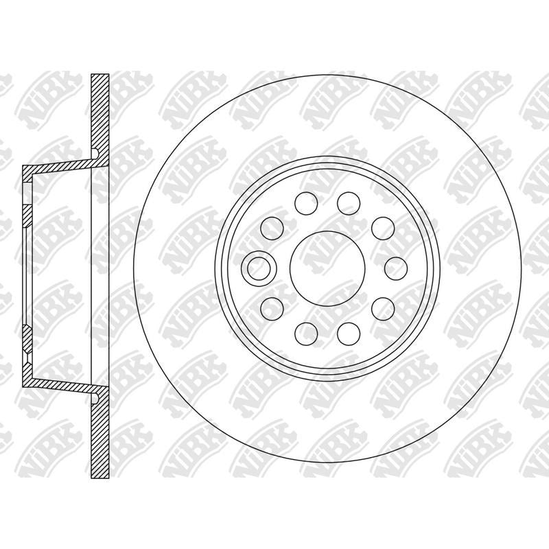 NIBK Rotor RN2256 272mm x 10min