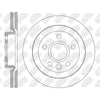 NIBK Rotor RN2258V 322mm x 28min