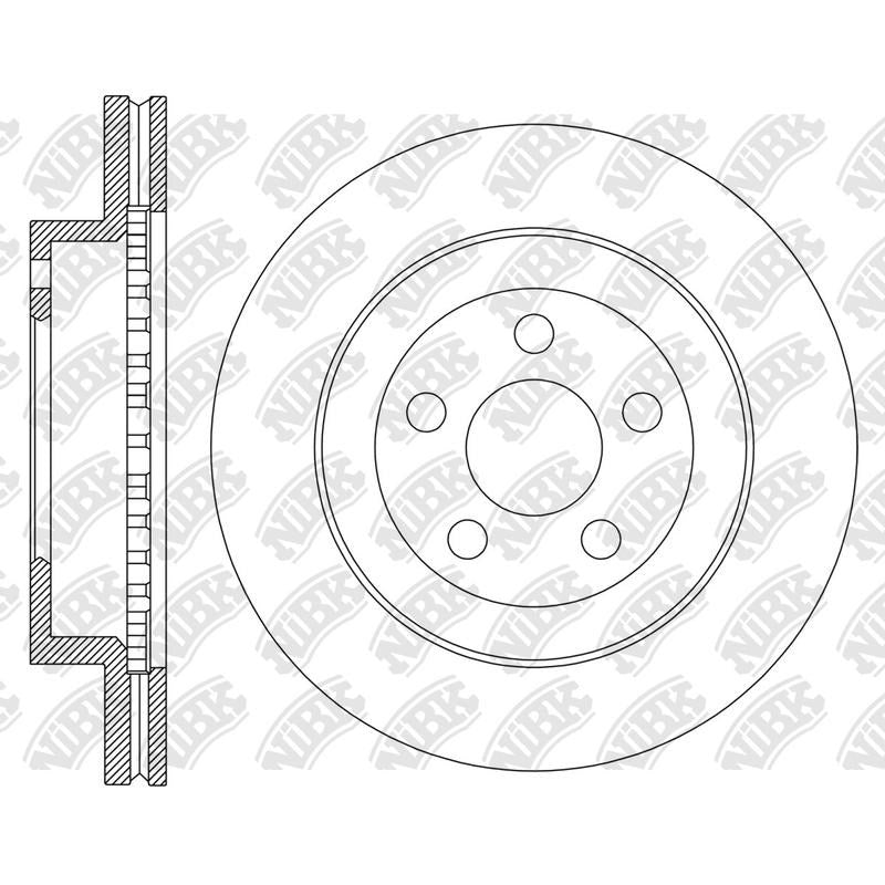 NIBK Rotor RN2260V 308mm x 16min