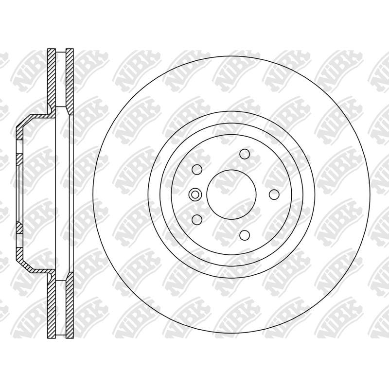 NIBK Rotor RN2263V 348mm x 30min