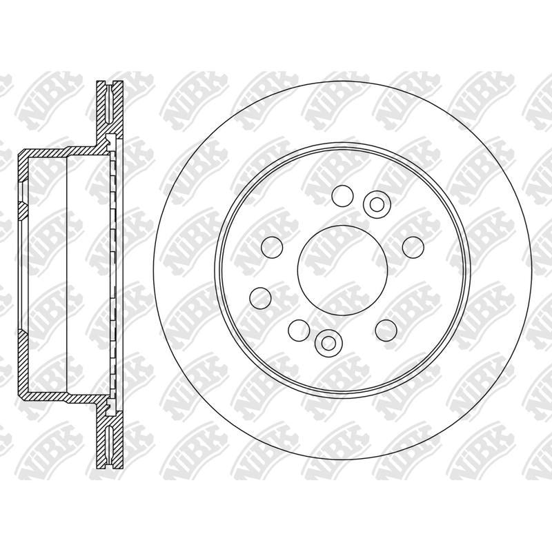 NIBK Rotor RN2265V 307mm x 20min