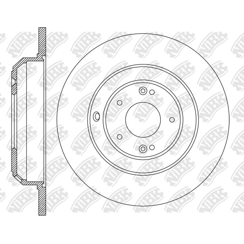 NIBK Rotor RN2270 314mm x 13min