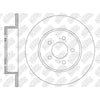 NIBK Rotor RN2274 324mm x 13min
