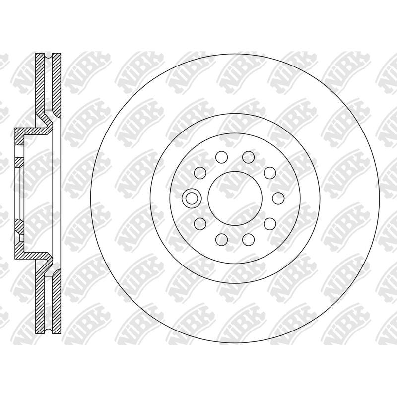 NIBK Rotor RN2277V 335mm x 30min