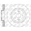 NIBK Rotor RN2280V 314mm x 18min