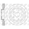 NIBK Rotor RN2282V 330mm x 34min