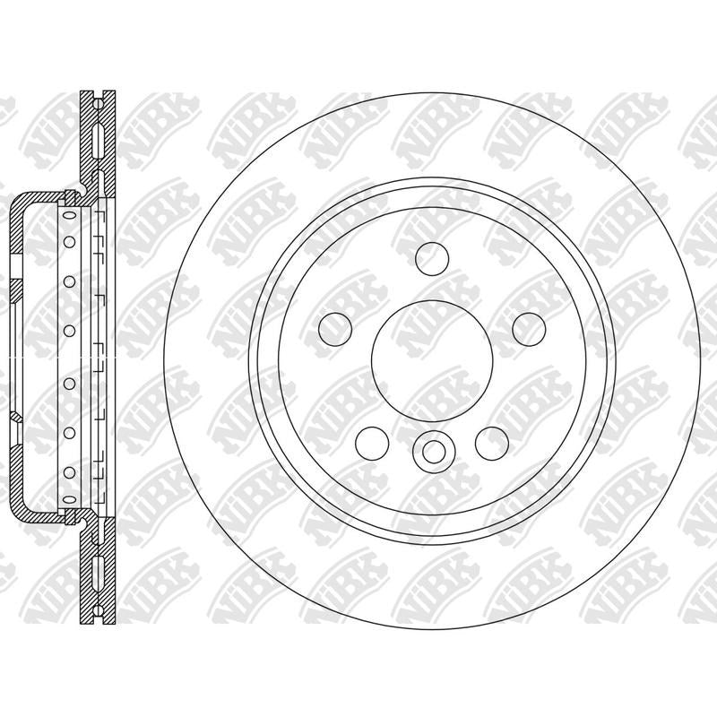 NIBK Rotor RN2284VSET 330mm x 20min
