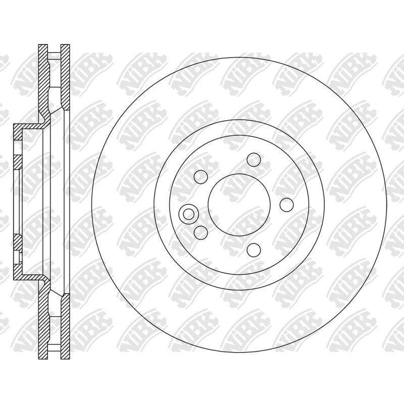 NIBK Rotor RN2285V 330mm x 32min
