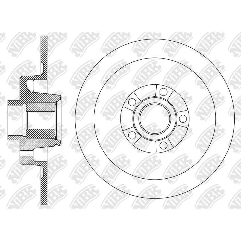 NIBK Rotor RN2286H 290mm x 11min