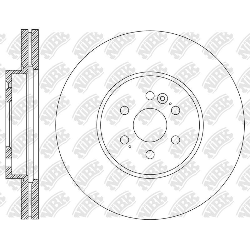 NIBK Rotor RN2289V 343mm x 30min