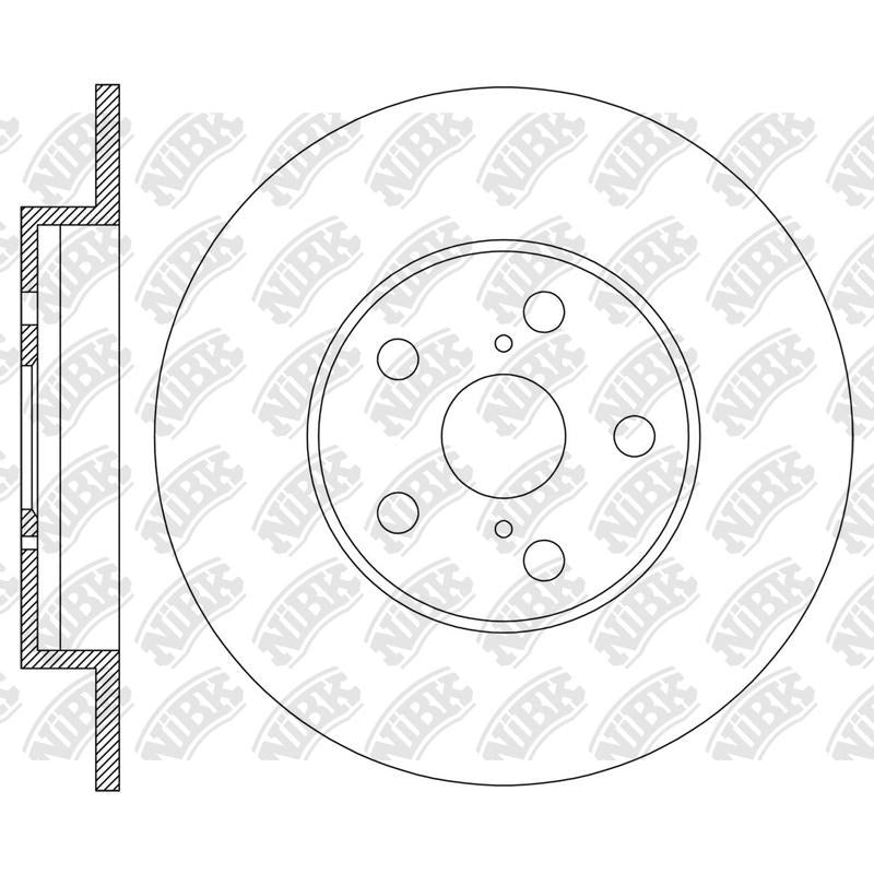 NIBK Rotor RN2294 308mm x 11min
