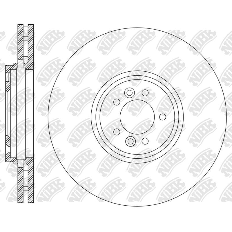 NIBK Rotor RN2298V 280mm x 24min