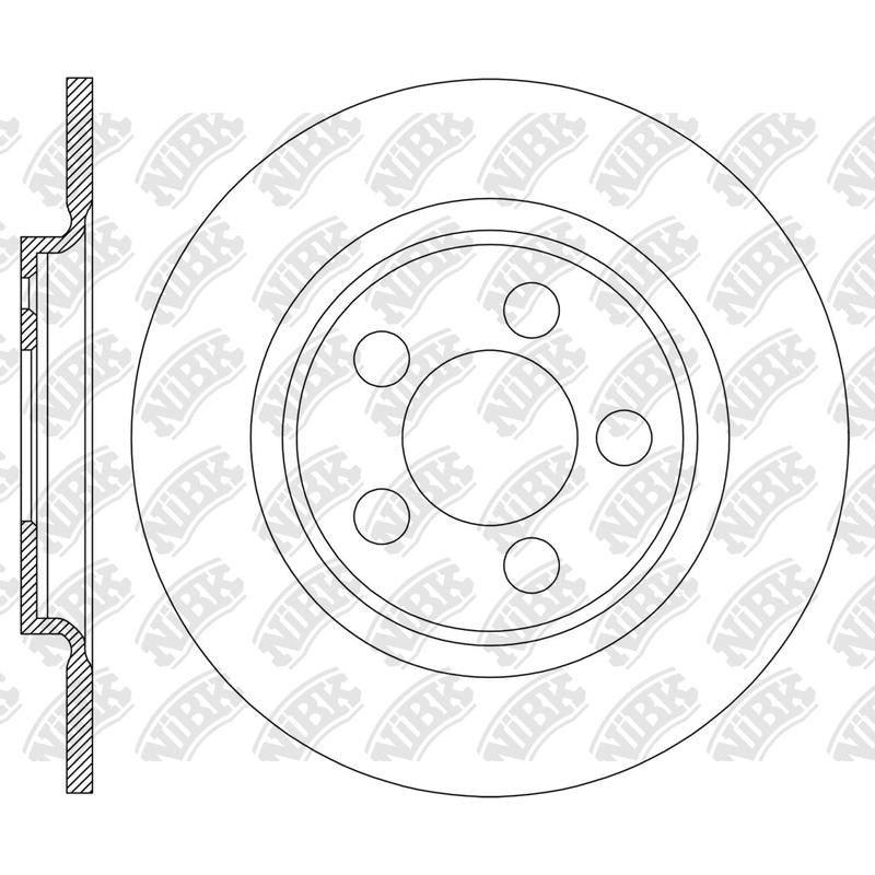 NIBK Rotor RN2300 328mm x 12min