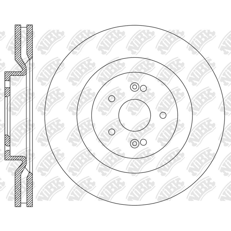 NIBK Rotor RN2305V 325mm x 30min