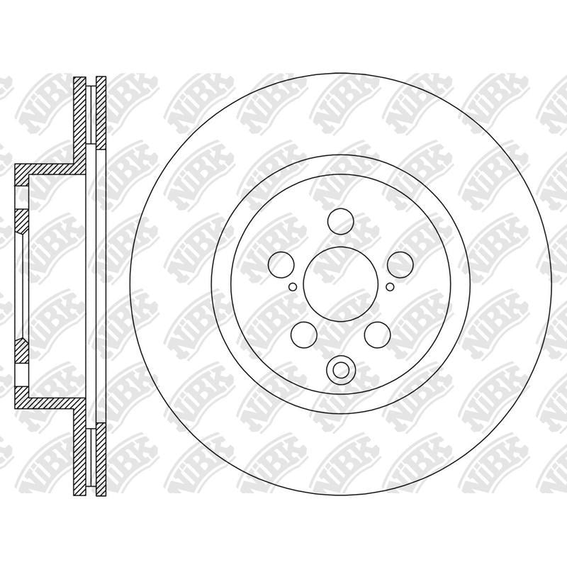 NIBK Rotor RN2311V 338mm x 18min